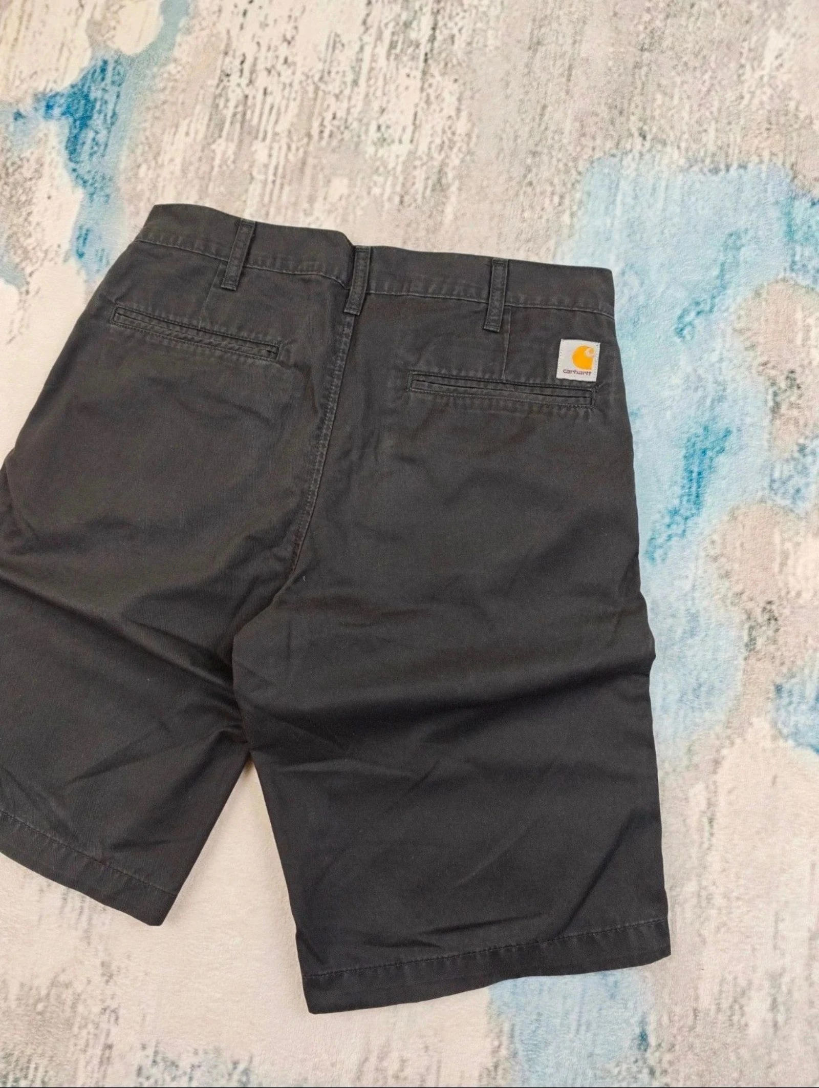 Carhartt Bermuda Chino Masculina Workwear Streetwear Preta Tamanho M – photo 4